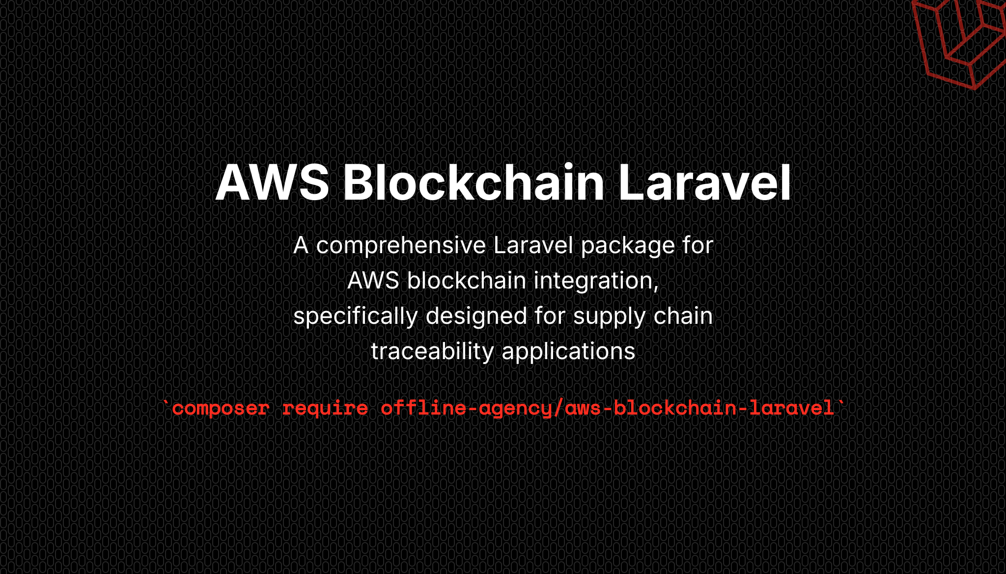 AWS Blockchain Laravel Banner