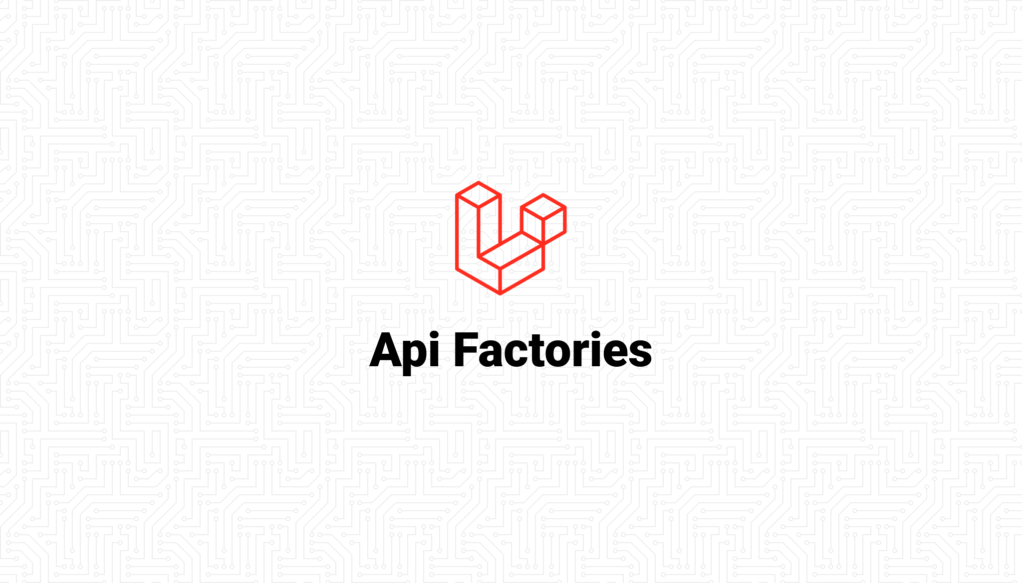Social Card of Laravel Api Factories