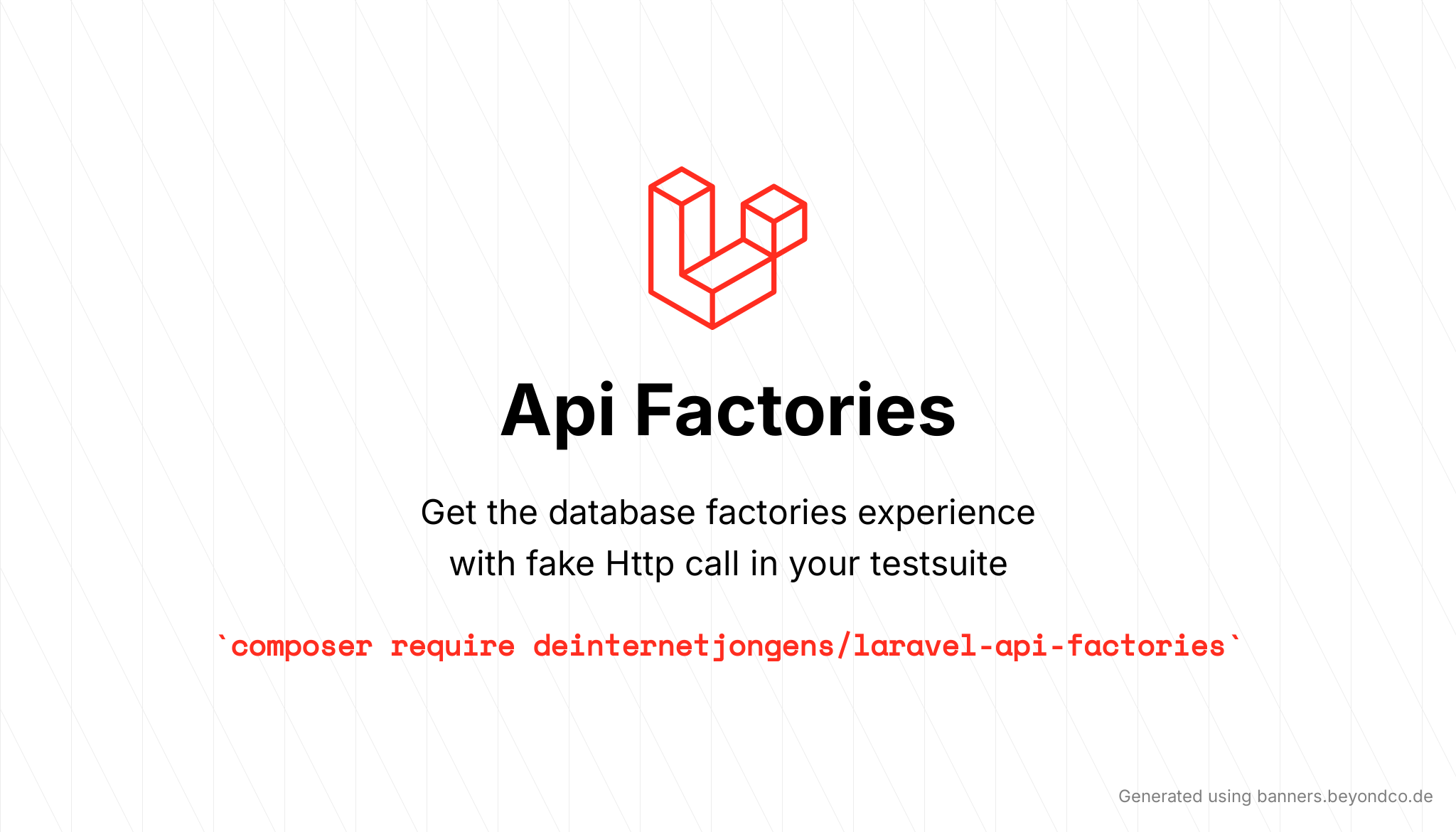 Social Card of Laravel Api Factories