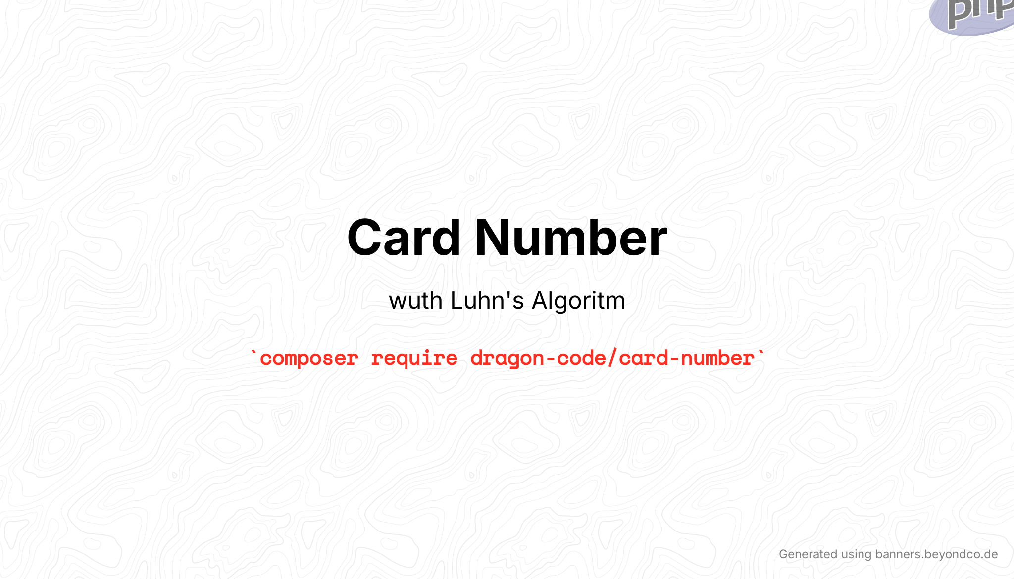 Luhn-algorithm card-number