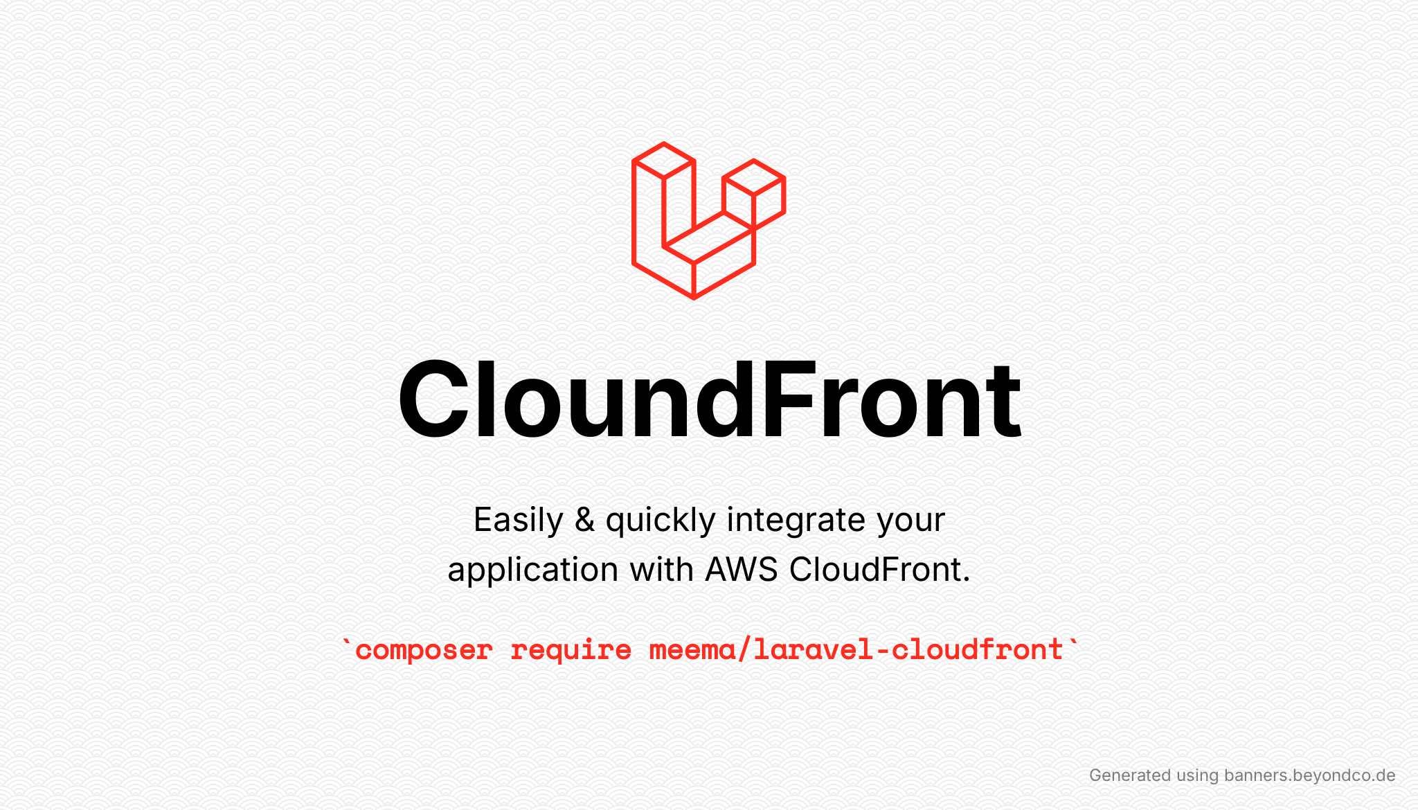 laravel-cloudfront package image