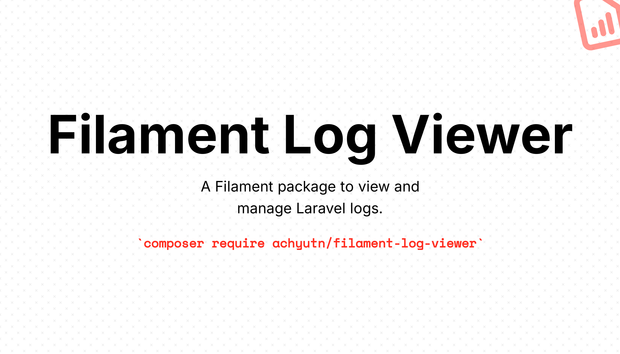 Filament Log Viewer