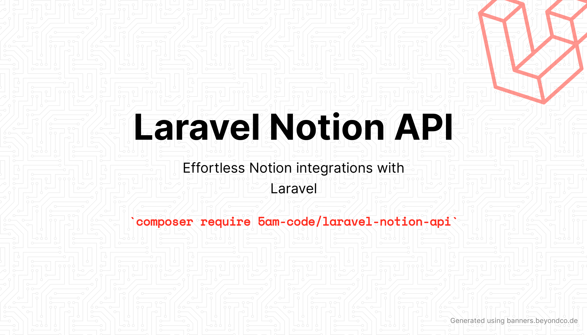 Laravel Notion API