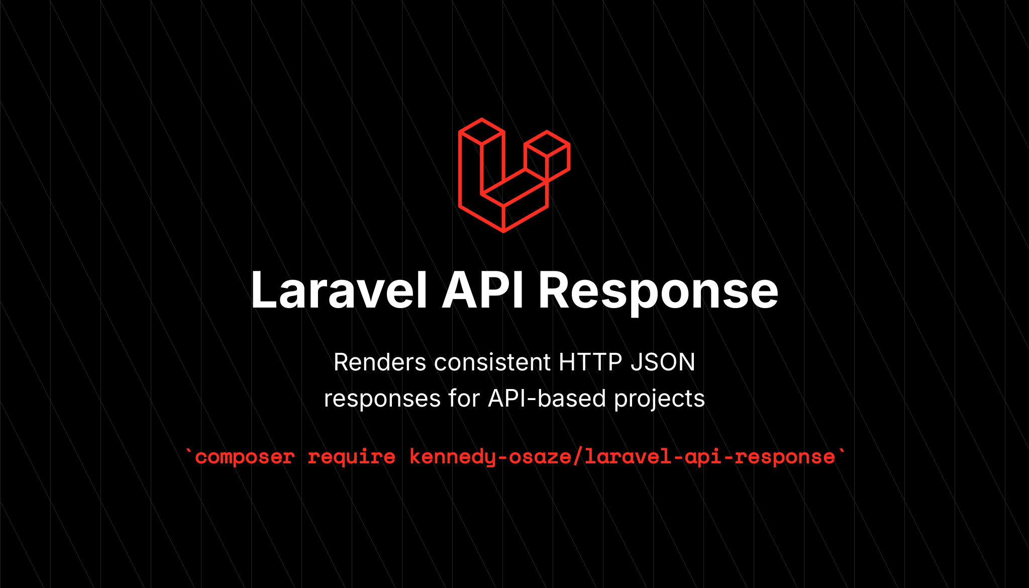 Laravel API Response Logo