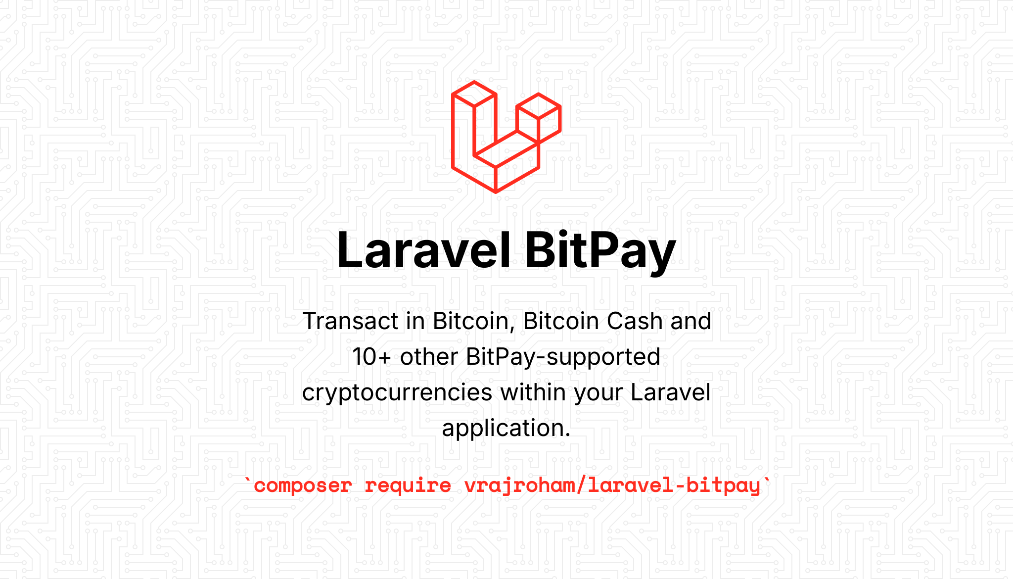 LaravelBitPay Social Image
