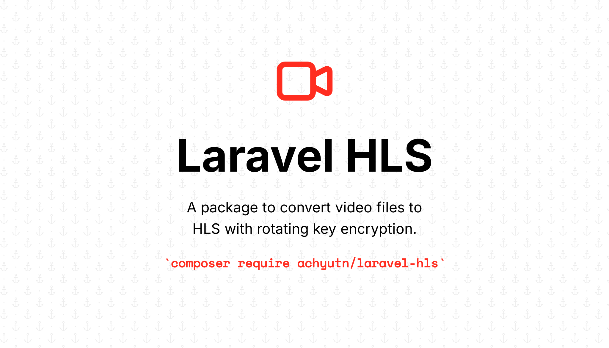 Laravel HLS Laravel HLS