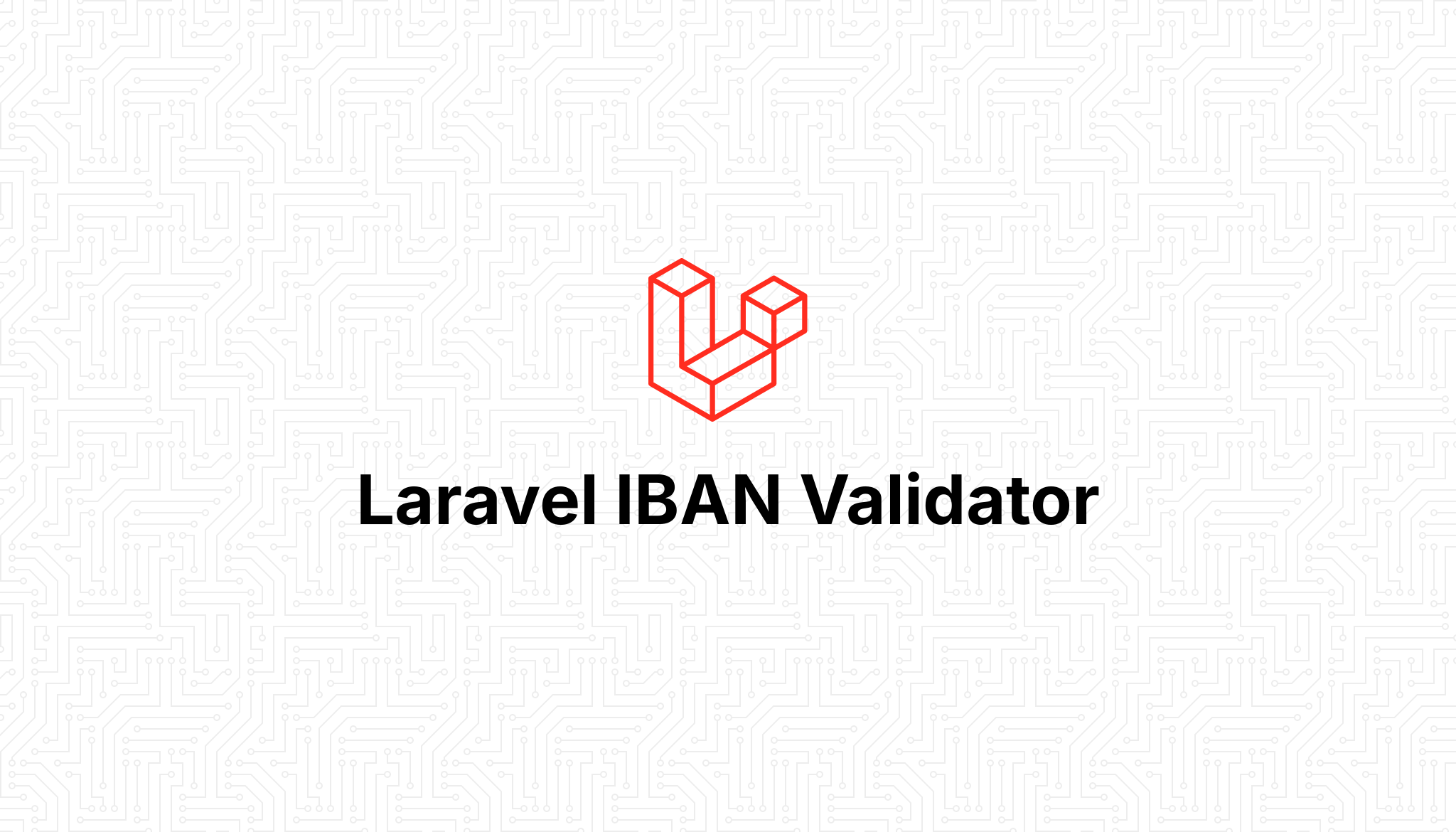 Laravel IBAN Validator