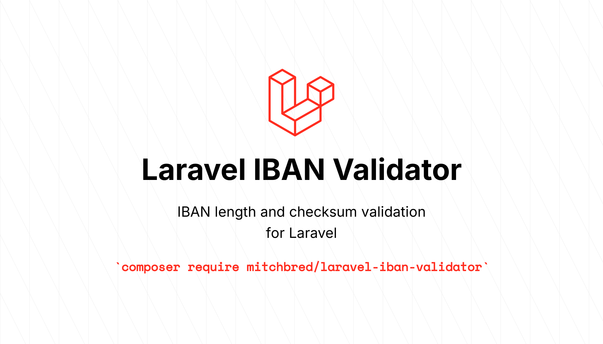 Laravel IBAN Validator