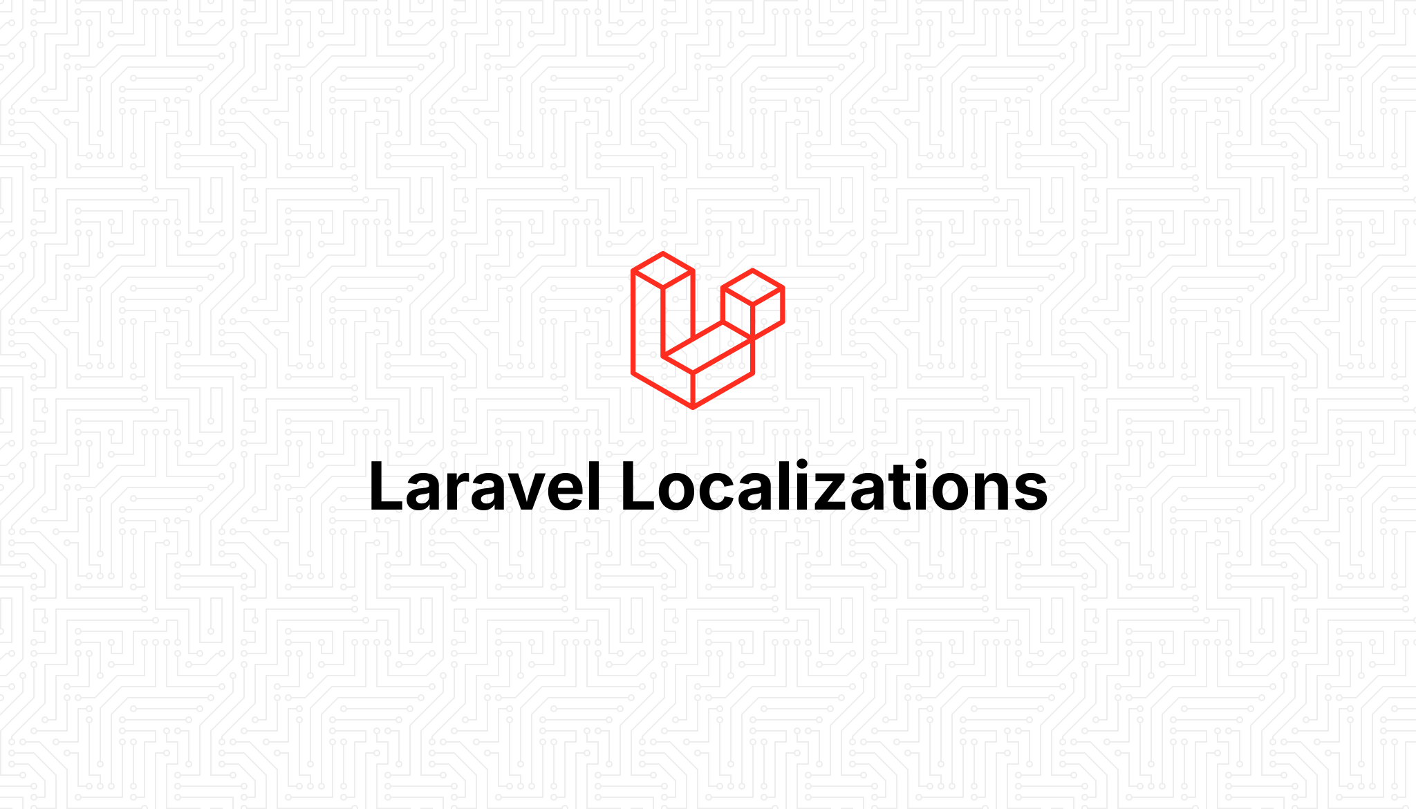 Laravel Localizations