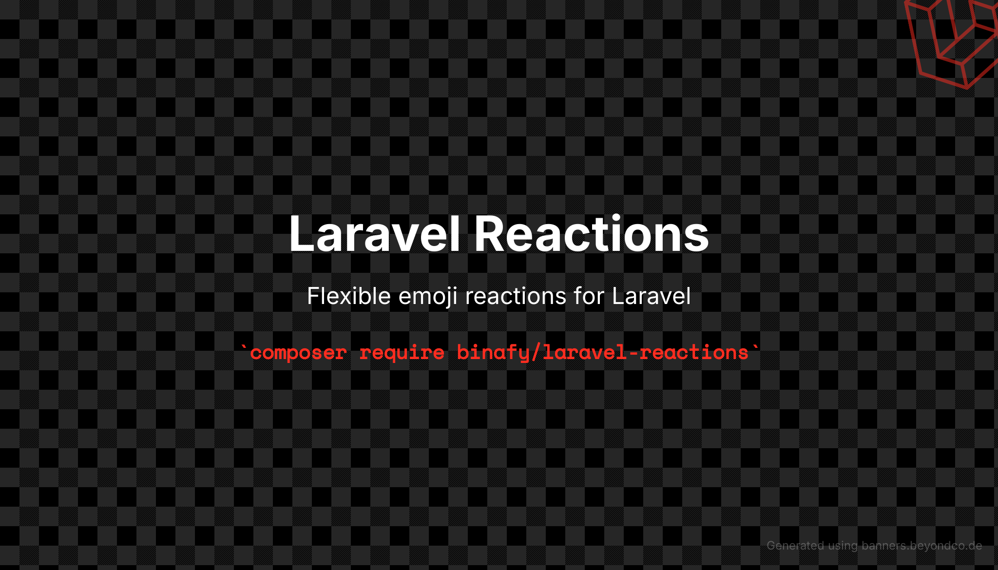 Binafy Laravel Reactions