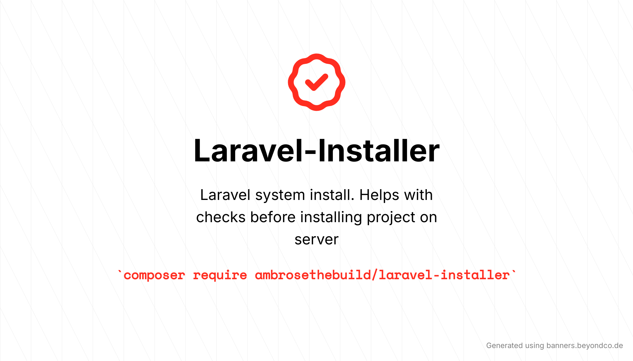 Laravel Installer Banner