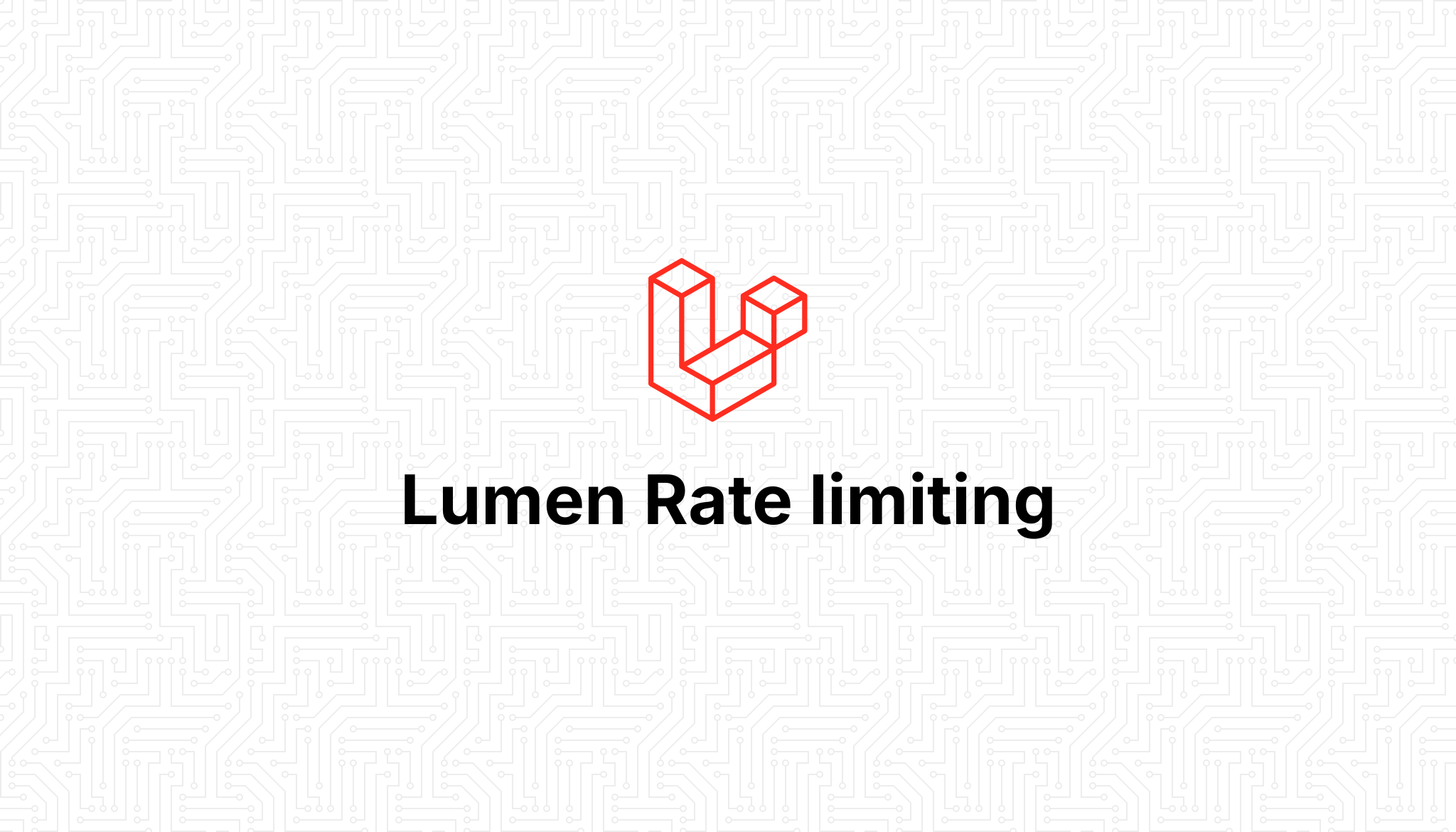 Lumen Rate limiting