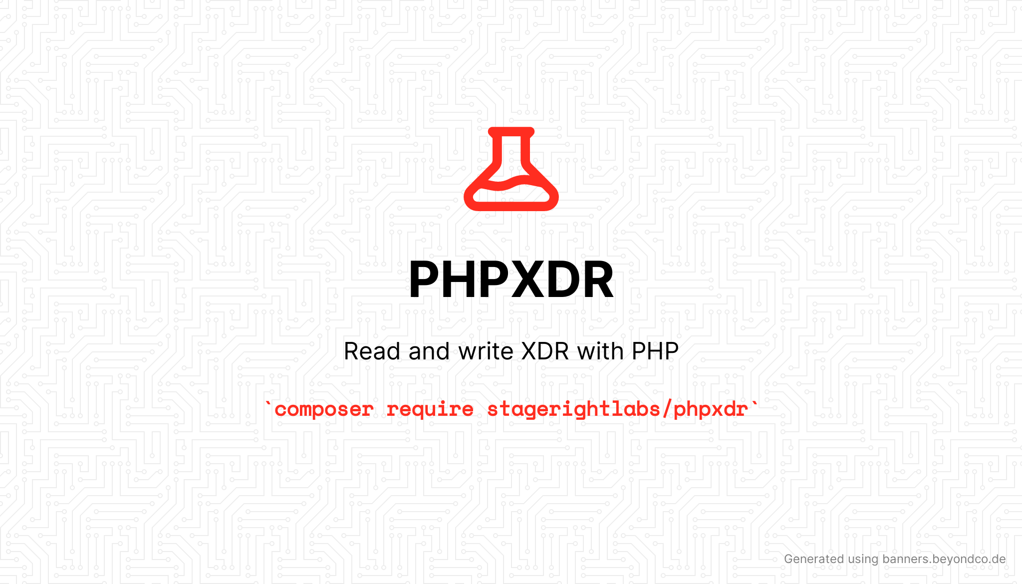 Read and Write XDR with PHP