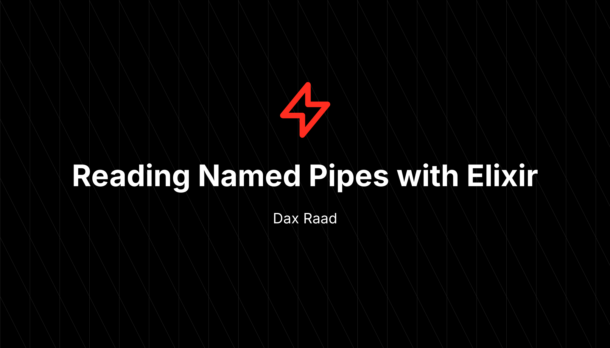 Elixir Language Pipe Example Reading Named Pipes with Elixir