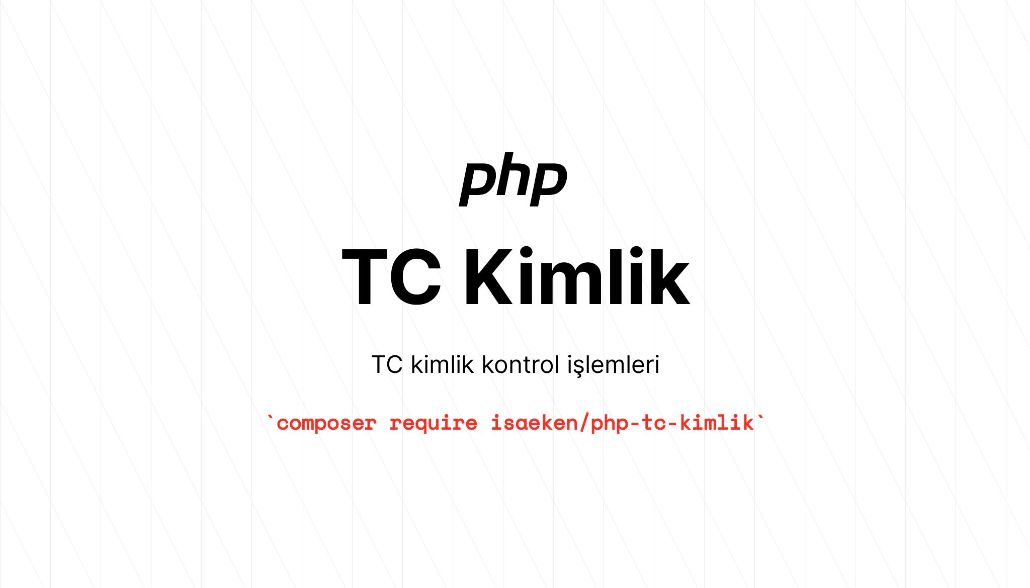 PHP TC Kimlik