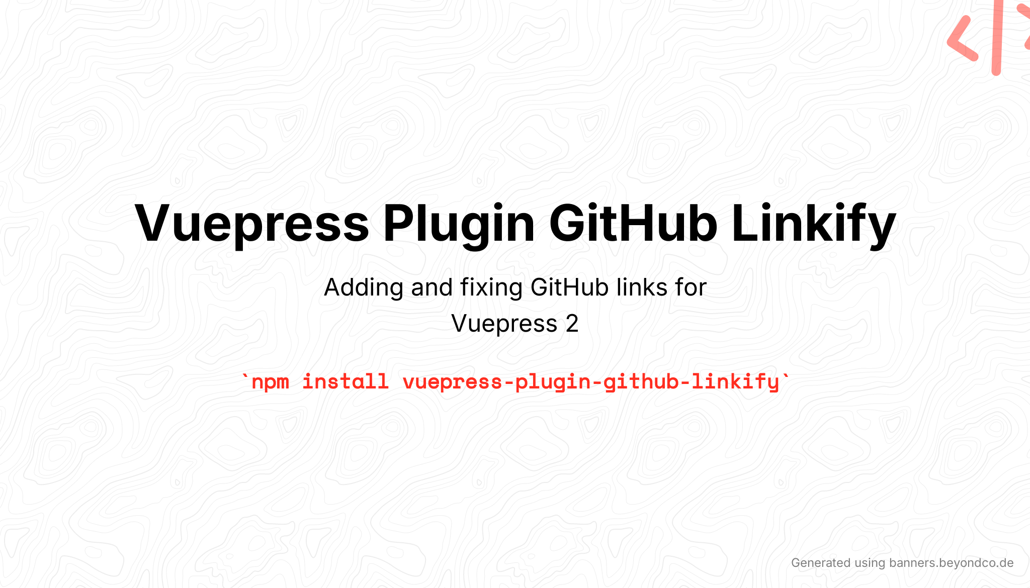 Vuepress Plugin GitHub Linkify