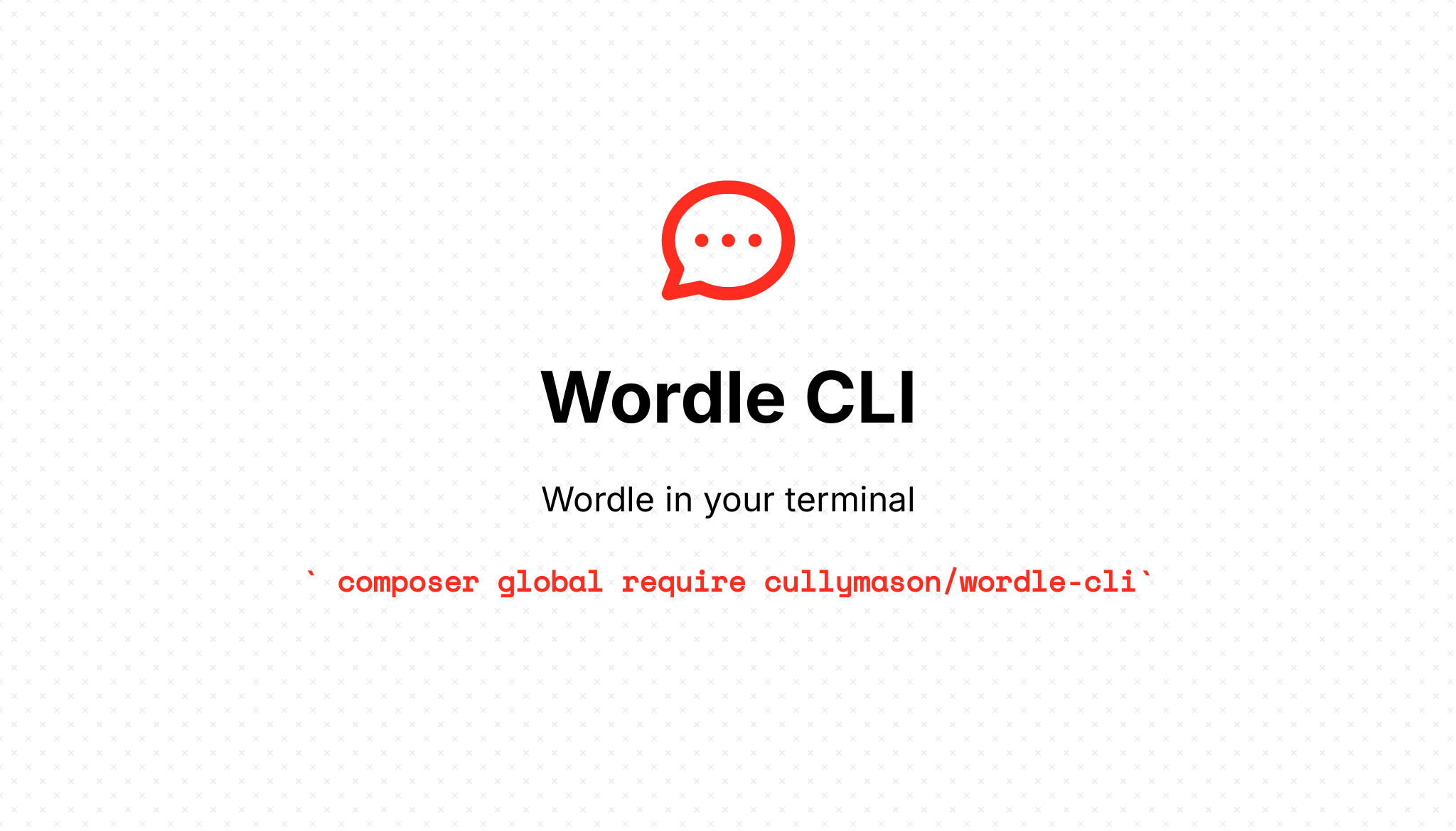 Wordle CLI Banner