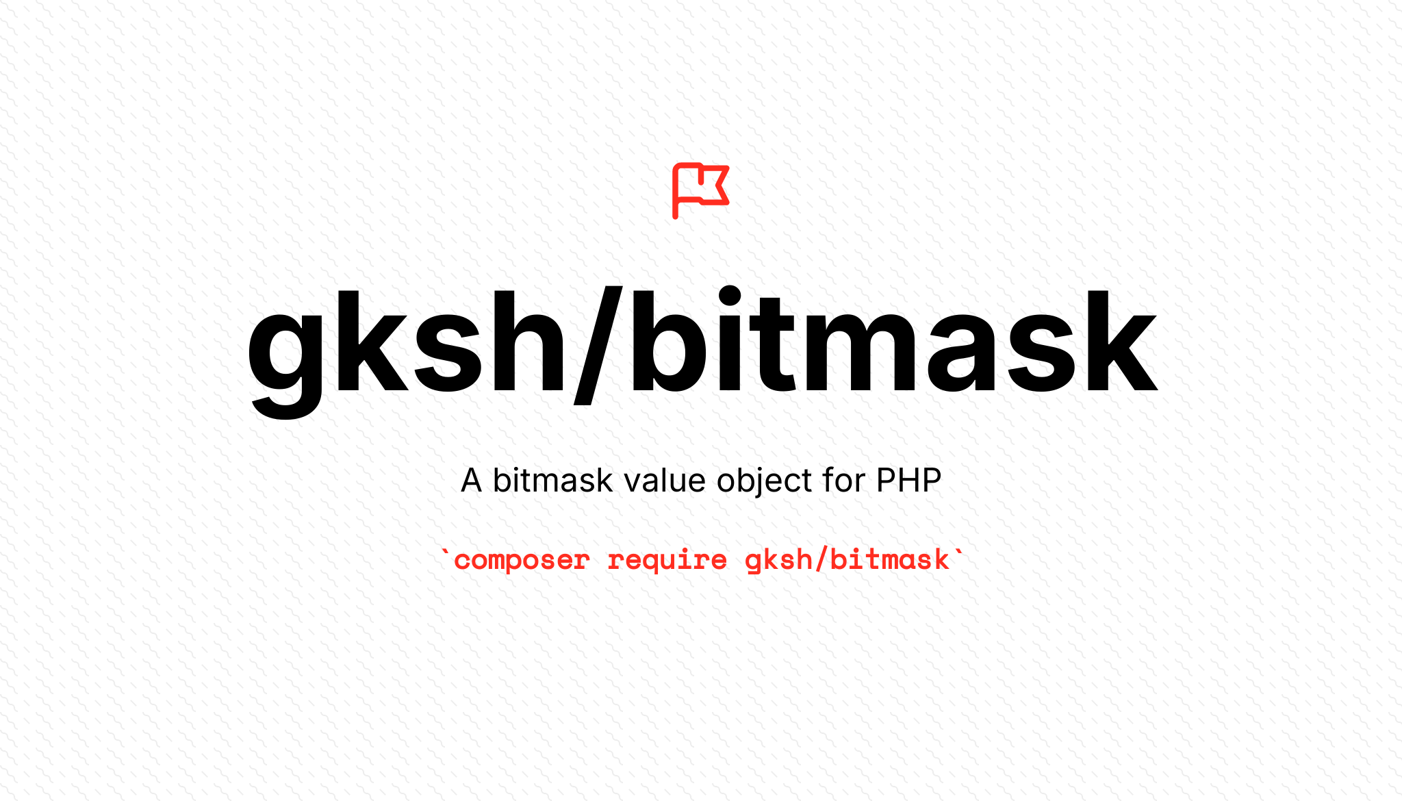 GitHub - dotgksh/bitmask: A bitmask value object for PHP