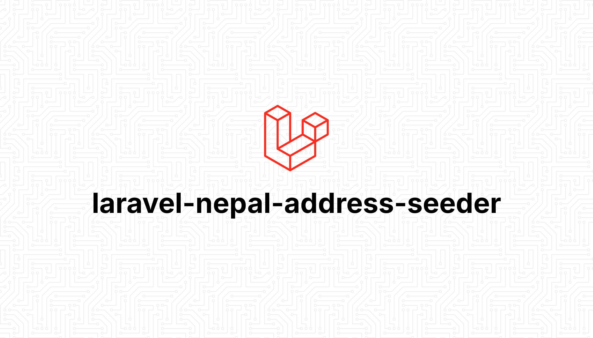 Laravel Nepal Address Seeder Package