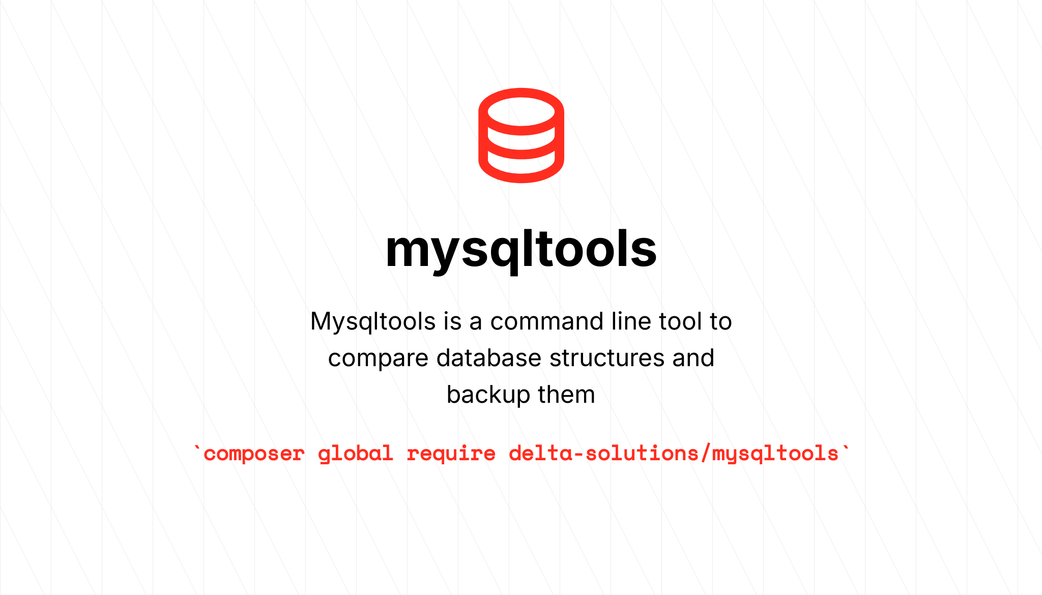 GitHub - Delta-Solutions/mysqltools: Mysqltools is a command line tool to compare database ...