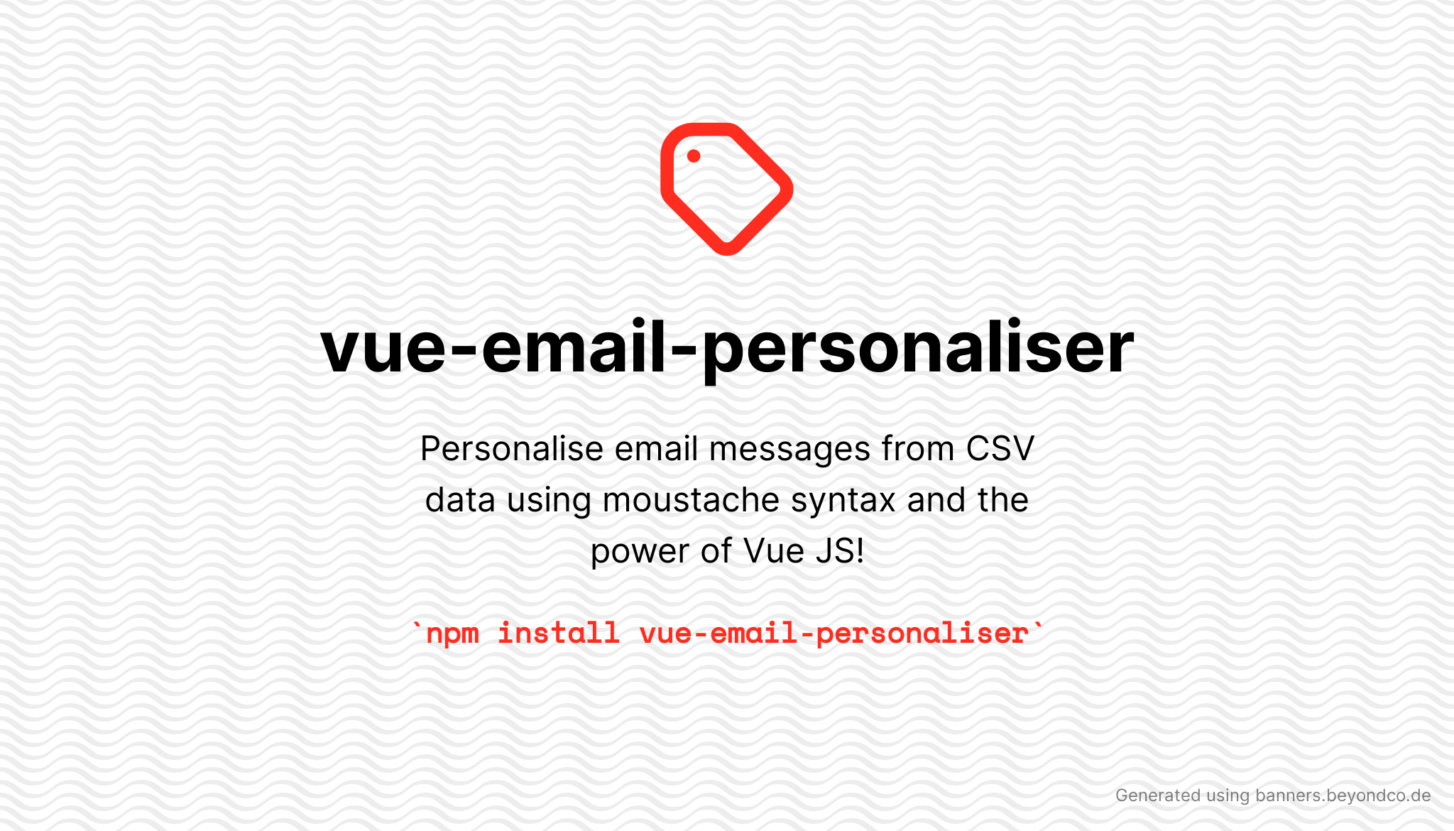 Art for vue-email-personaliser